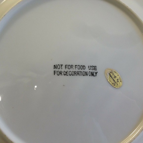 Vintage Schiff Las Vegas Souvenir Plate Gold Trim Sahara Stardust Hilton 10.25" - Picture 8 of 12